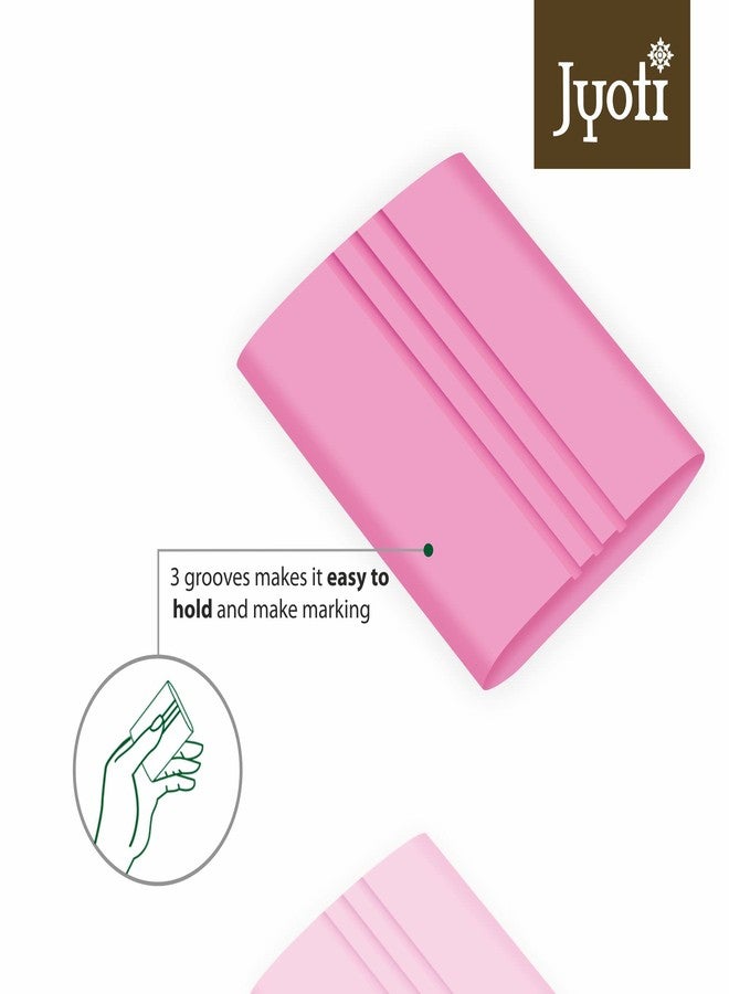 Jyoti 20 Pieces Multicolor Dust Free Rectangle Tailor's Chalk & Sewing Tailor Marker, Perfect Markings on Fabrics/Clothes for Tailoring, Quilting, Crafts, Sewing Supplies, Plastic Box (Small Box) - Image 2